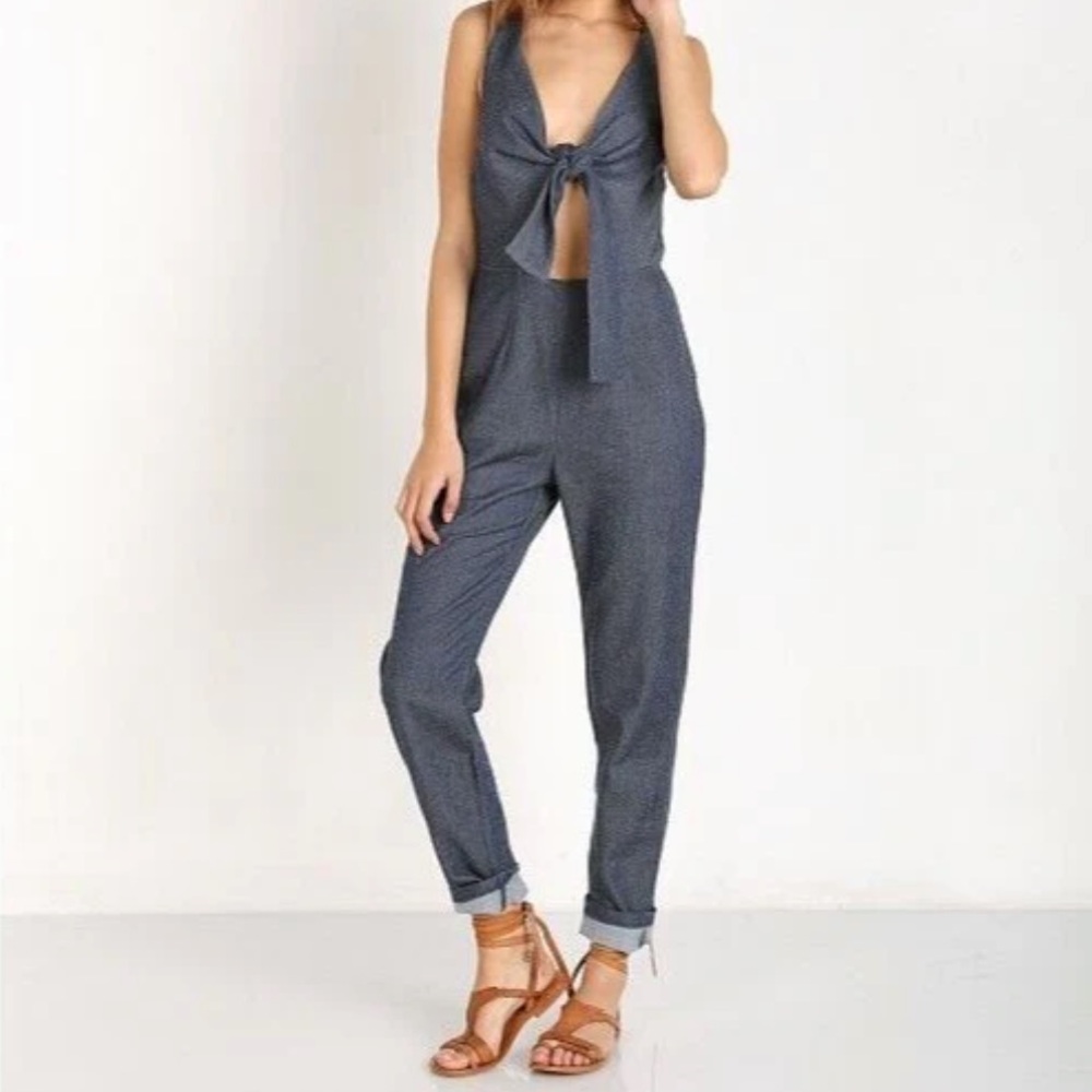 Solid & Striped Indigo Jumpsuit